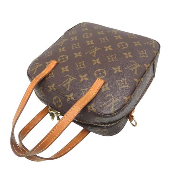 Louis Vuitton Spontini Women's Handbag M47500 Monogram Brown